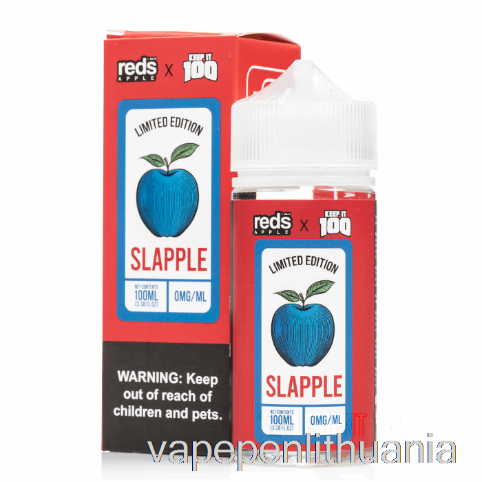 Slapple - 7 Daze X Keep It 100 - 100ml 0mg Vape Skystis